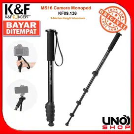 K&F Concept Camera Aluminum Monopod KNF with Metal and Rubber Feet 2in