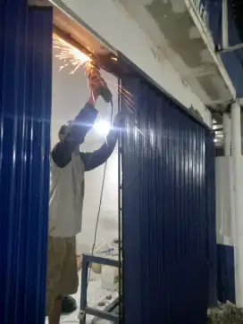 Tukang rolling door folding gate termurah
