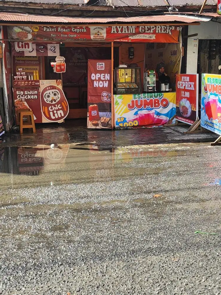 Jaga ayam geprek