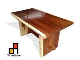 Meja Makan Kayu Trembesi