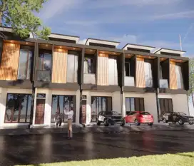 Di Jual Rumah Modern Minimalis  dekat Taman Solo