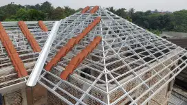 Rangka atap rumah baja ringan