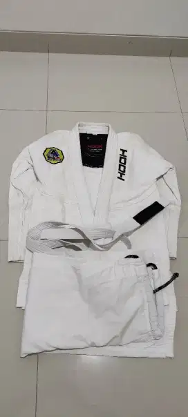 NEGO SAMPAI JADI !!!BAJU JIUJITSU MERK HOOK ASLI BRAND LOKAL INDONESIA