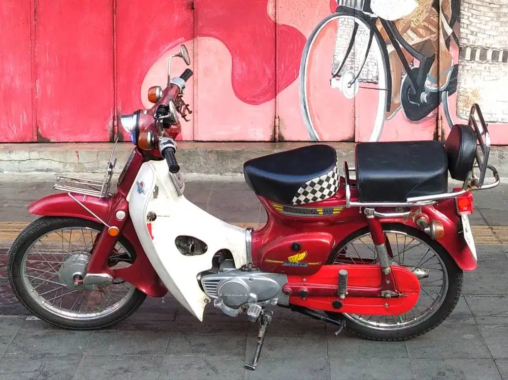 Honda C70 engkel bandel oribinal rare kolpri