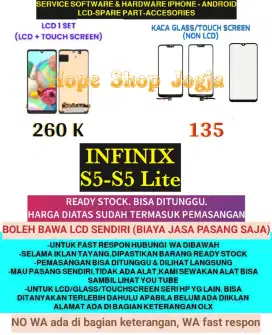 Service HP-Ganti Touchscreen/Baterai-LCD INFINIX S5-S5 Lite