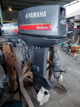 Mesin tempel yamaha 40pk pen as pendek