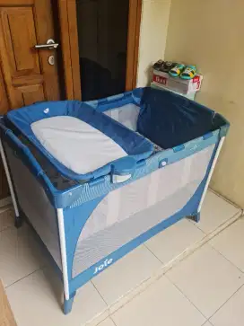 Box bayi joie, kondisi sangat bagus krn sejak beli tdk pernah kepakai