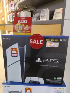 Sony PlayStation5 Slim Digital,Promo Cicilan 0%, Bebas 1x Cicilan