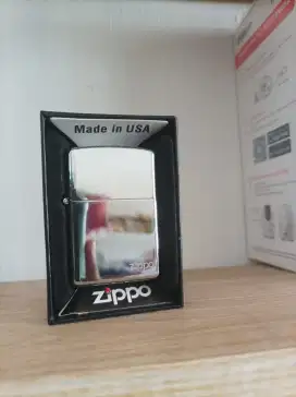 Zippo silver box