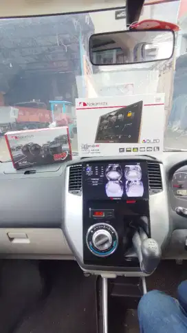 Head unit android + kamera 360