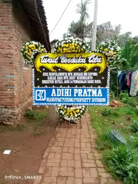 bismillah terima pesanan karangan bunga