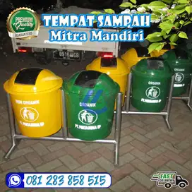 Tong sampah pilah 2 (sampah basah dan kering)