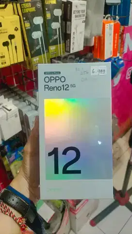 Oppo Reno 12 5G 12+12/256 Cicilan DP 0%