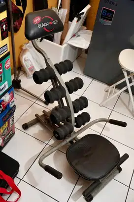Spin black power alat fitness sit-up