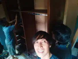 rakit lemari rakit meja rak TV bufet  rakit furniture bongkar pasang