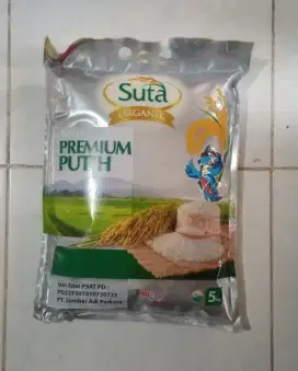 beras organik 5 kg original suta