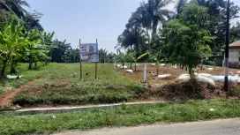 Tanah kavling lokasi pinggir jalan