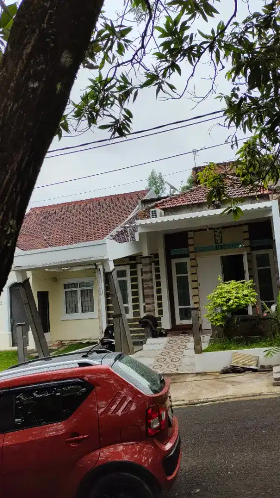 (hanya untuk muslim) disewakan rumah cluster taman legian sentul city