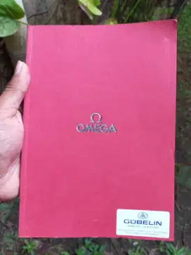 Buku Katalog Asli Jam Tangan Omega Printed in Switzerland