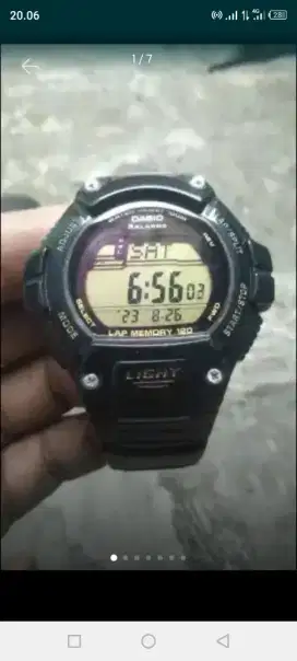 Jam Casio original toug solar