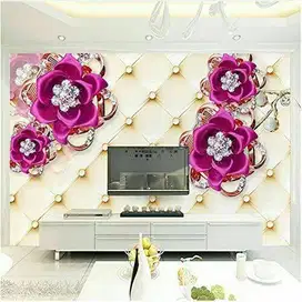 Jual gorden hordeng gordyn tirai jendela wallpaper dinding 3d custom