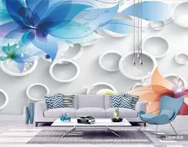 Jual gorden hordeng gordyn tirai jendela wallpaper dinding 3d custom