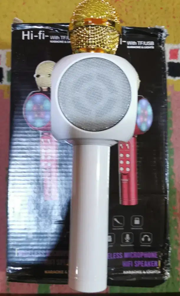 MIC WIRELESS BLUETOOTH WS 1816 NEW BERKOTAK (BISA COD)