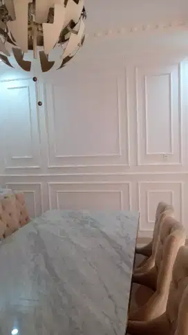 Wallmoulding gypsum
