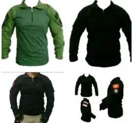 Baju Kaos Tactical BDU Velcro dgc