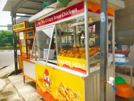 Booth/Gerobak fried chicken