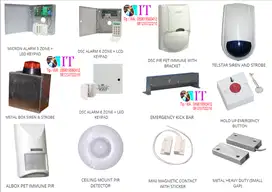 Alarm security, security sistem ( Pengadaan, Perbaikan, Instalasi )