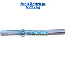 Plastik Shrink / Segel ukuran 65cm x 1kg di Pekanbaru