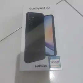 Samsung a34 baru, 8 256 segel garansi resmi