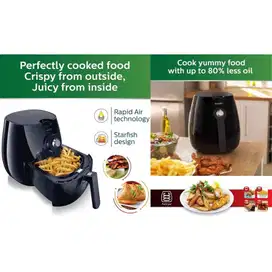 Air Fryer Philips 4.1 Liter Ukuran Besar Type: HD9218 - Prelove