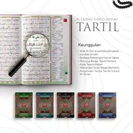 AlQuran Besar A4 Tartil Belajar Baca Alquran Kaidah Tartil Tajwid