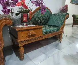 Sofa Meja Kayu Jati Asli