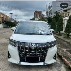 ALPHARD 2.5 G A/T TAHUN 2018