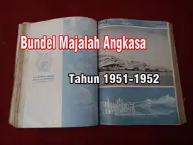 Bundel Majalah Angkasa Tahun 1951-1952