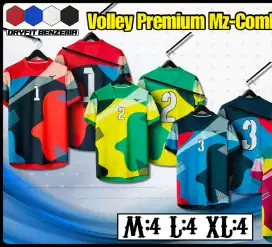 KAOS ATASAN VOLLY 1 SET ISI 12 PCS
