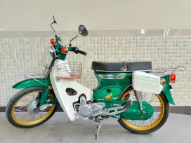 Honda C70 Tahun 1975 Warna Hijau Glossy Istimewa Classic (SS Lengkap)