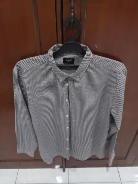 2 KEMEJA LIVEHAF PRIA SIZE XL MEN BAHAN PREMIUM ADEM MEWAH