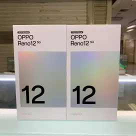 Oppo Reno 12 5G ram 12gb/256gb baru garansi resmi harga Promo