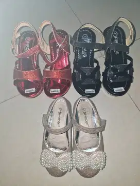 Dijual 3 Sandal Fashion Anak second murah