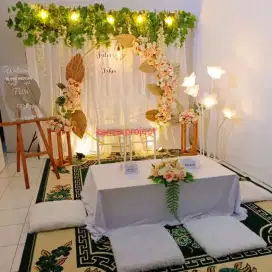 Dekorasi akad nikah murah