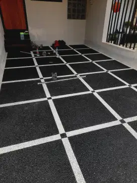 Carport batu sikat garasi mobil
