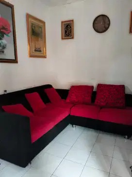 Sofa plus meja mulus