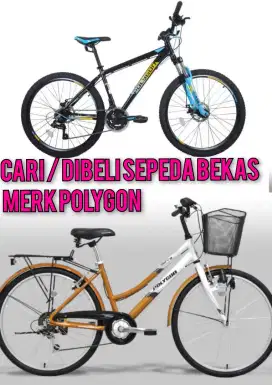 Cari & dibeli sepeda bekas yg masih bagus siap.ambil kelokasi