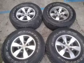 VELG toyota fortuner ring 16 sama Ban