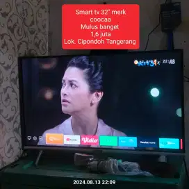 Smart tv merk coocaa 32