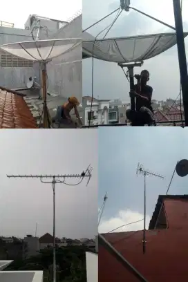 Agen Jasa Ahli Pasang Service Parabola Antena Palmerah jakarta Barat